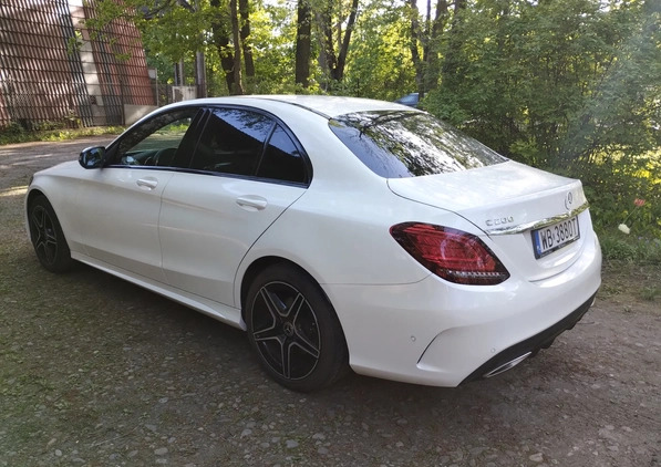 Mercedes-Benz Klasa C cena 123456 przebieg: 70433, rok produkcji 2019 z Józefów małe 46